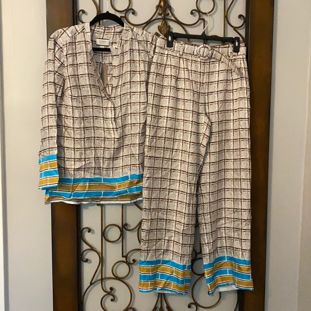 J.Crew 2 piece pant set